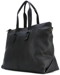 Черная кожаная большая сумка от Officine Creative