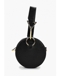 Черная кожаная большая сумка от Baggini