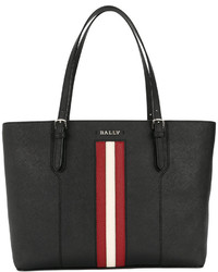 Черная кожаная большая сумка от Bally