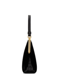 Черная кожаная большая сумка от Mansur Gavriel