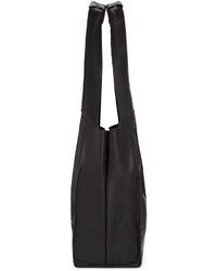 Черная кожаная большая сумка от Rag & Bone