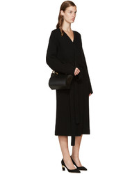 Черная кожаная большая сумка от Maiyet