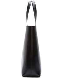 Черная кожаная большая сумка от Junya Watanabe