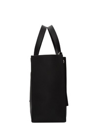 Мужская черная кожаная большая сумка от Loewe