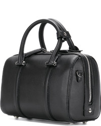 Черная кожаная большая сумка от MCM