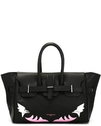 Черная кожаная большая сумка от Golden Goose Deluxe Brand