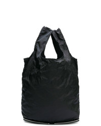 Мужская черная кожаная большая сумка от Jil Sander