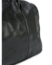 Черная кожаная большая сумка от Cornelian Taurus By Daisuke Iwanaga