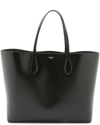 Черная кожаная большая сумка от Rochas