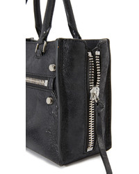 Черная кожаная большая сумка от Botkier