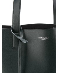 Мужская черная кожаная большая сумка от Saint Laurent