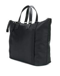 Мужская черная кожаная большая сумка от Tod's