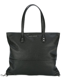 Черная кожаная большая сумка от Marc Jacobs