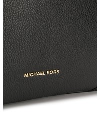 Черная кожаная большая сумка от MICHAEL Michael Kors