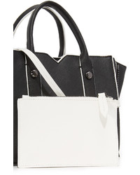 Черная кожаная большая сумка от Botkier