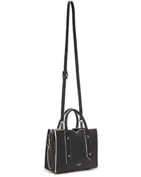 Черная кожаная большая сумка от Botkier