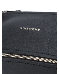 Черная кожаная большая сумка от Givenchy