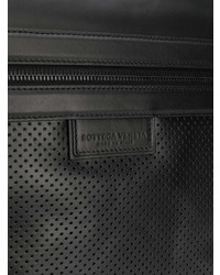 Мужская черная кожаная большая сумка от Bottega Veneta