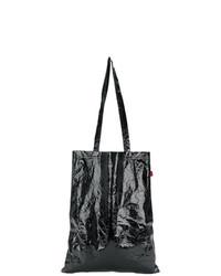 Черная кожаная большая сумка от Sies Marjan