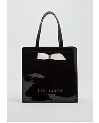 Черная кожаная большая сумка от Ted Baker London