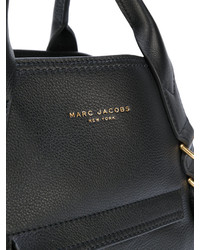 Черная кожаная большая сумка от Marc Jacobs