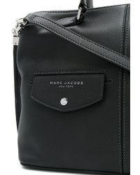 Черная кожаная большая сумка от Marc Jacobs