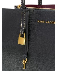 Черная кожаная большая сумка от Marc Jacobs