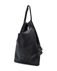 Черная кожаная большая сумка от Tom Ford