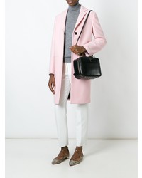 Черная кожаная большая сумка от MARK CROSS