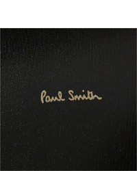 Мужская черная кожаная дорожная сумка от Paul Smith