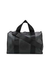 Мужская черная кожаная дорожная сумка от Maison Margiela