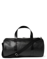 Мужская черная кожаная дорожная сумка от Saint Laurent