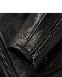 Мужская черная кожаная косуха от Schott