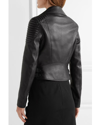 Женская черная кожаная косуха от Tom Ford