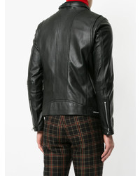 Мужская черная кожаная косуха от Loveless