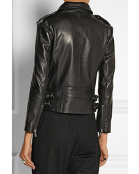 Женская черная кожаная косуха от OAK