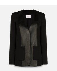 Женская черная кожаная куртка от Christopher Kane