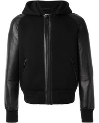 Мужская черная кожаная куртка от Givenchy