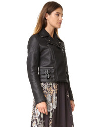 Женская черная кожаная куртка от Free People