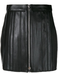 Черная кожаная мини-юбка от Givenchy
