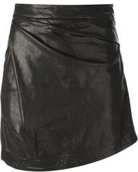 Черная кожаная мини-юбка от Vivienne Westwood