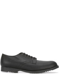 Черная кожаная обувь от Comme des Garcons