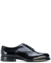 Мужская черная кожаная обувь от Emporio Armani