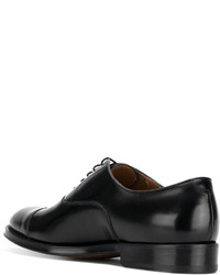 Мужская черная кожаная обувь от Doucal's