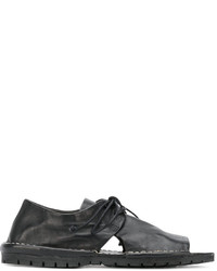 Черная кожаная обувь от Marsèll