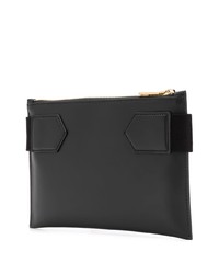 Мужская черная кожаная поясная сумка от Dolce & Gabbana