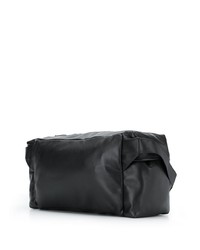 Мужская черная кожаная поясная сумка от Jil Sander