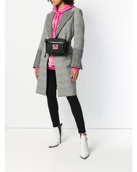 Черная кожаная поясная сумка от Marc Jacobs