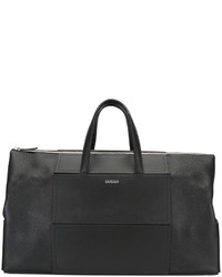 Женская черная кожаная спортивная сумка от La Perla