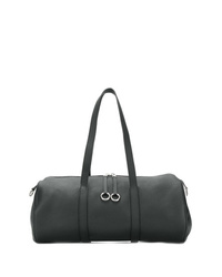 Женская черная кожаная спортивная сумка от Simon Miller